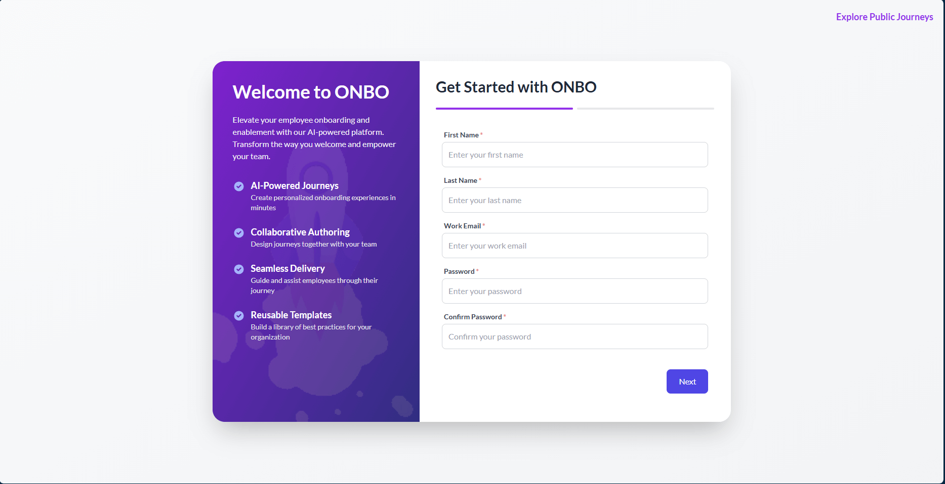 Project Screen